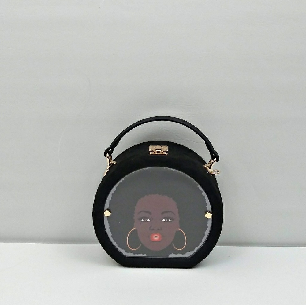 Round  face purse